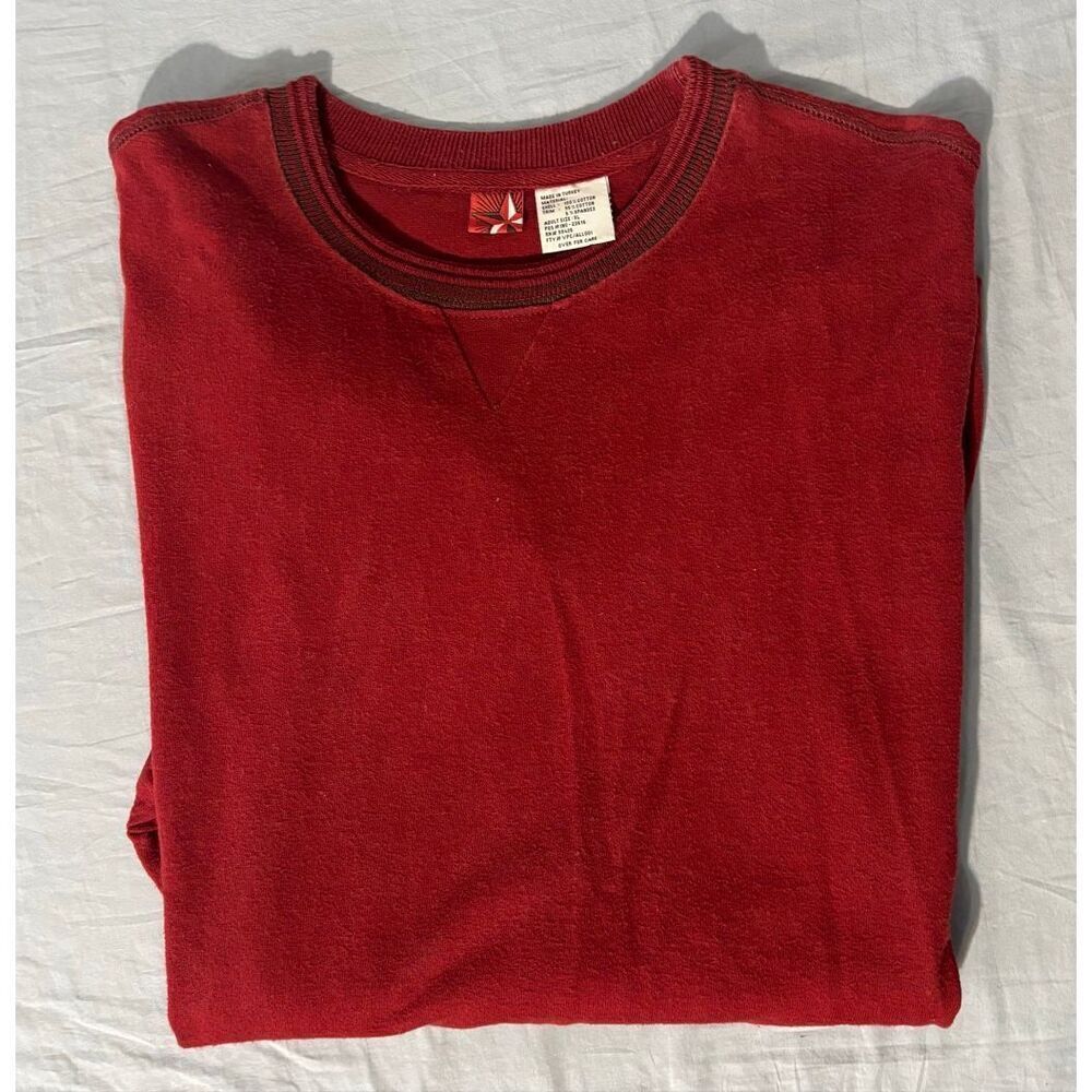 Marlboro Miles 2004 Gear Mens Large Pullover Sweatshirt Vintage Red